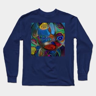 Modern art abstract Long Sleeve T-Shirt